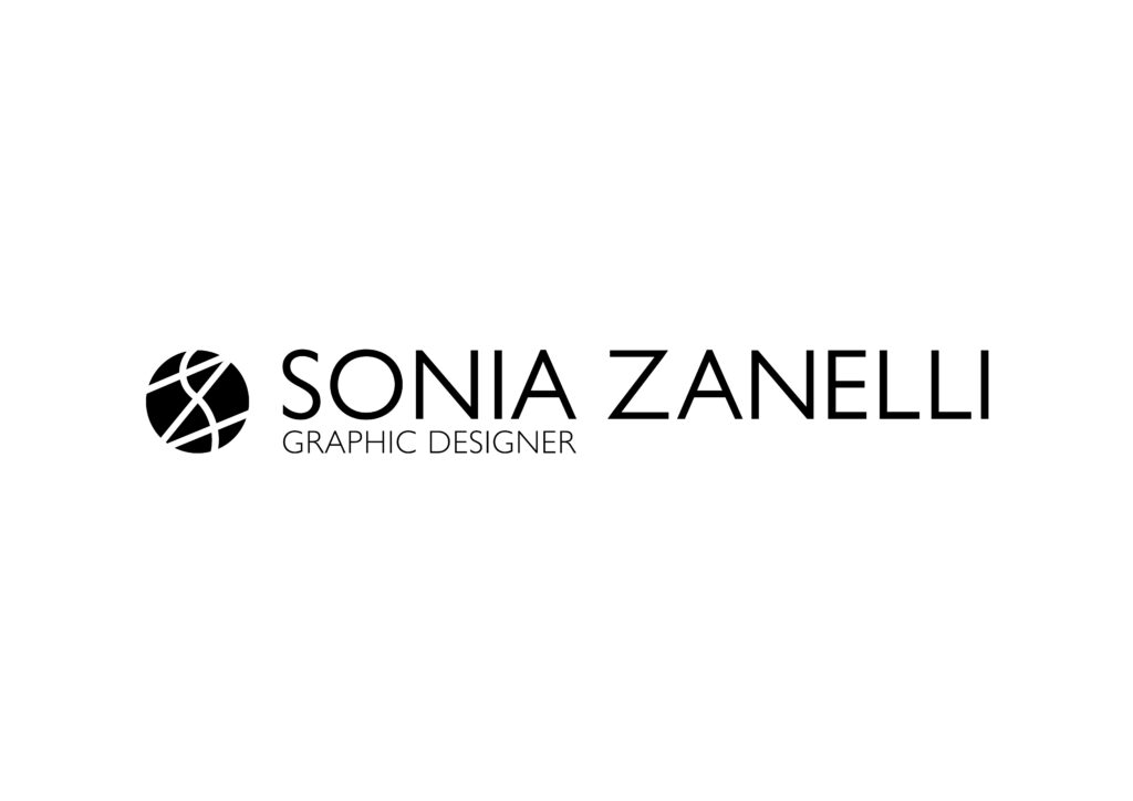 Sonia Zanelli logo design bianco
