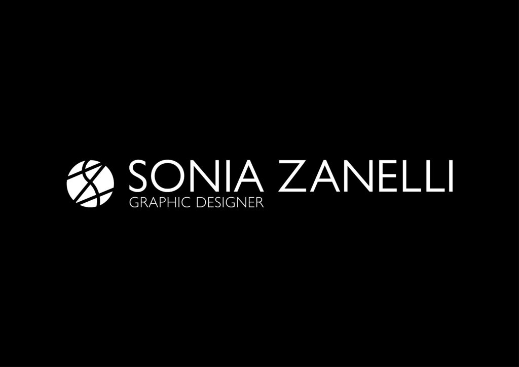 Sonia Zanelli logo su fondo nero